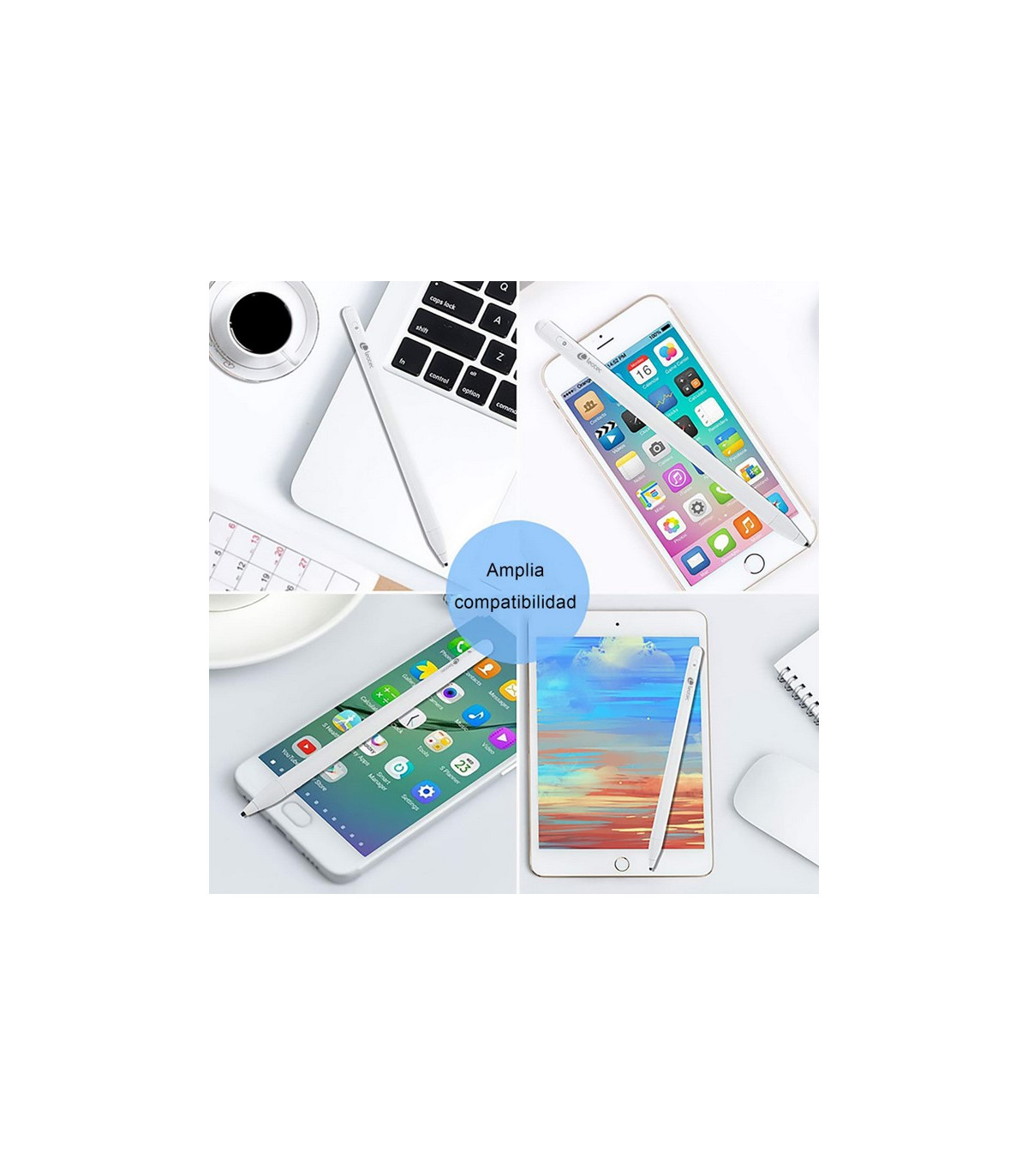 Lapiz digital leotec lestp01w stylus epen android - ios - windows blanco
