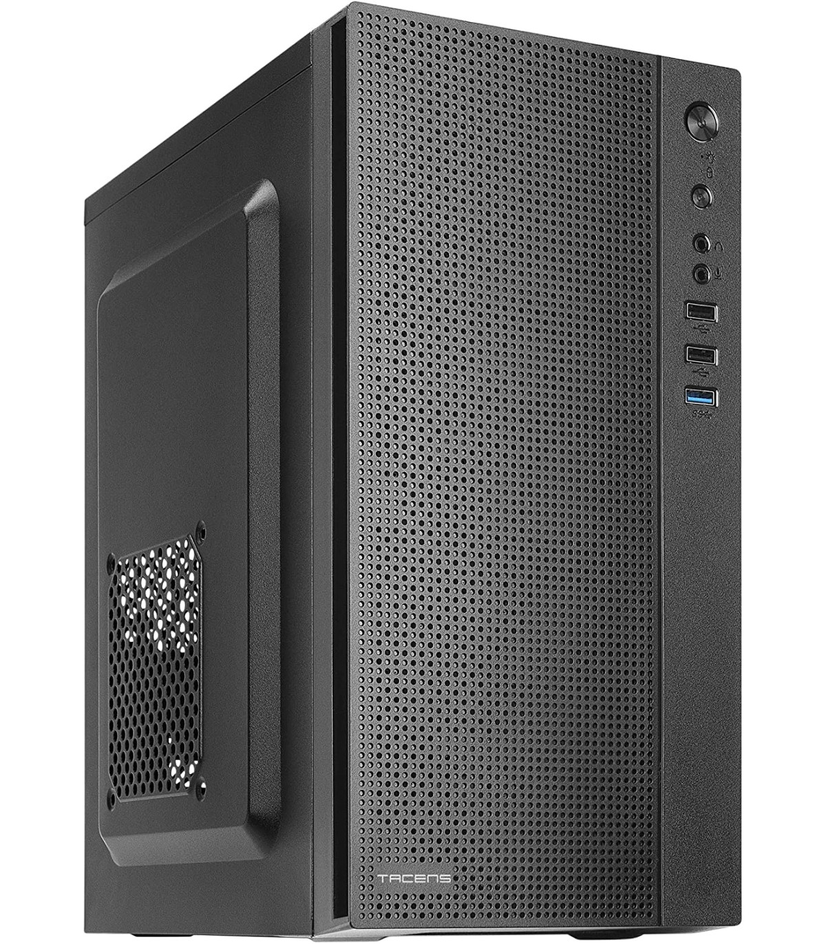 Caja ordenador microatx tacens ac5500 fuente 500w negra