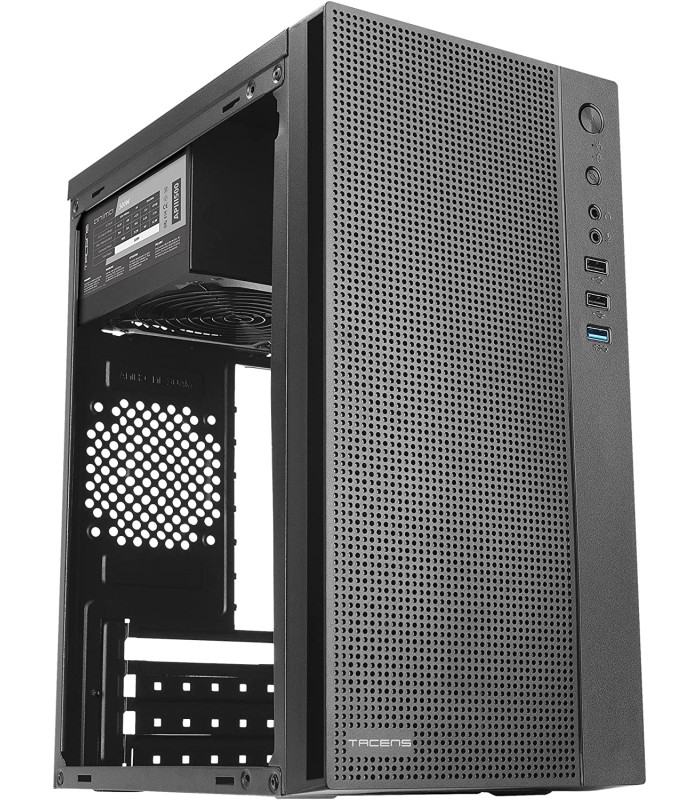 Caja ordenador microatx tacens ac5500 fuente 500w negra