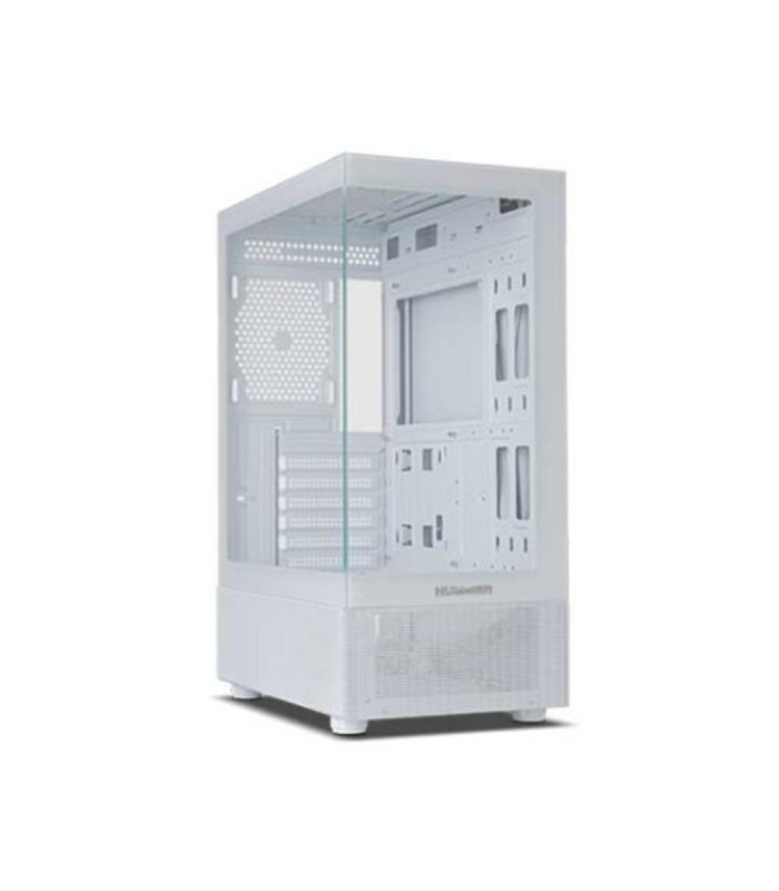 Caja ordenador gaming nox hammer vision atx cristal templado blanco