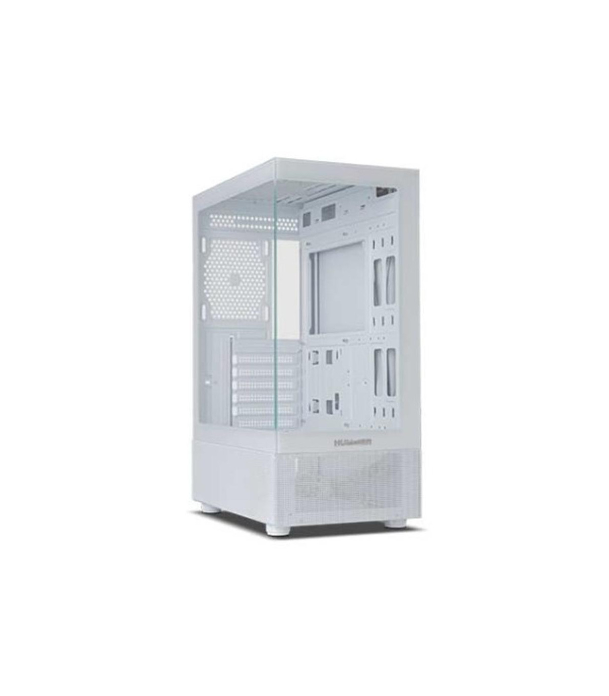 Caja ordenador gaming nox hammer vision atx cristal templado blanco