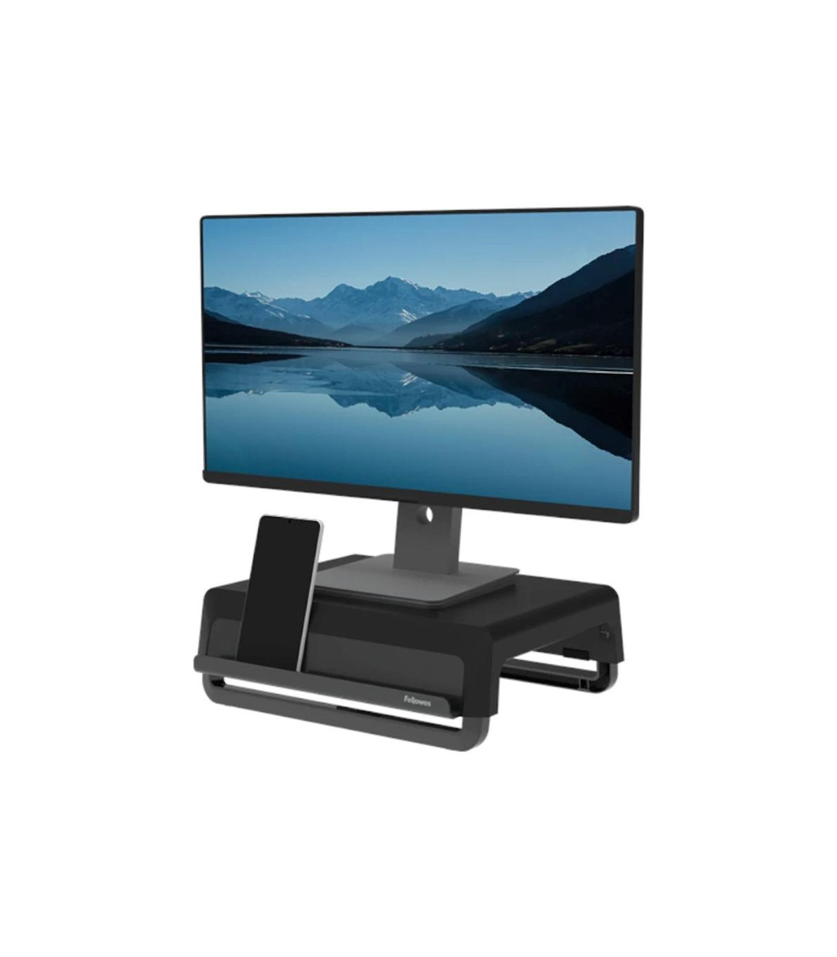 Soporte monitor fellowes breyta negro