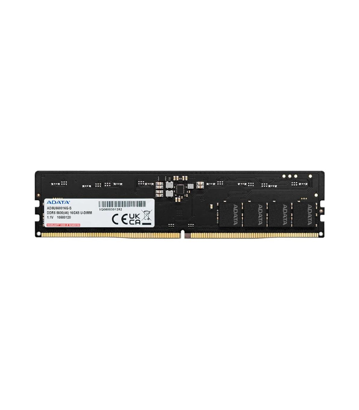 Memoria ram ddr5 16gb adata udimm 5600 mhz