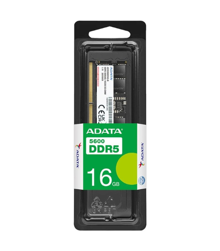 Memoria ram ddr5 16gb adata udimm 5600 mhz