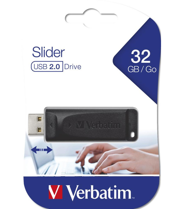Memoria usb 2.0 verbatim storengo 32gb negro