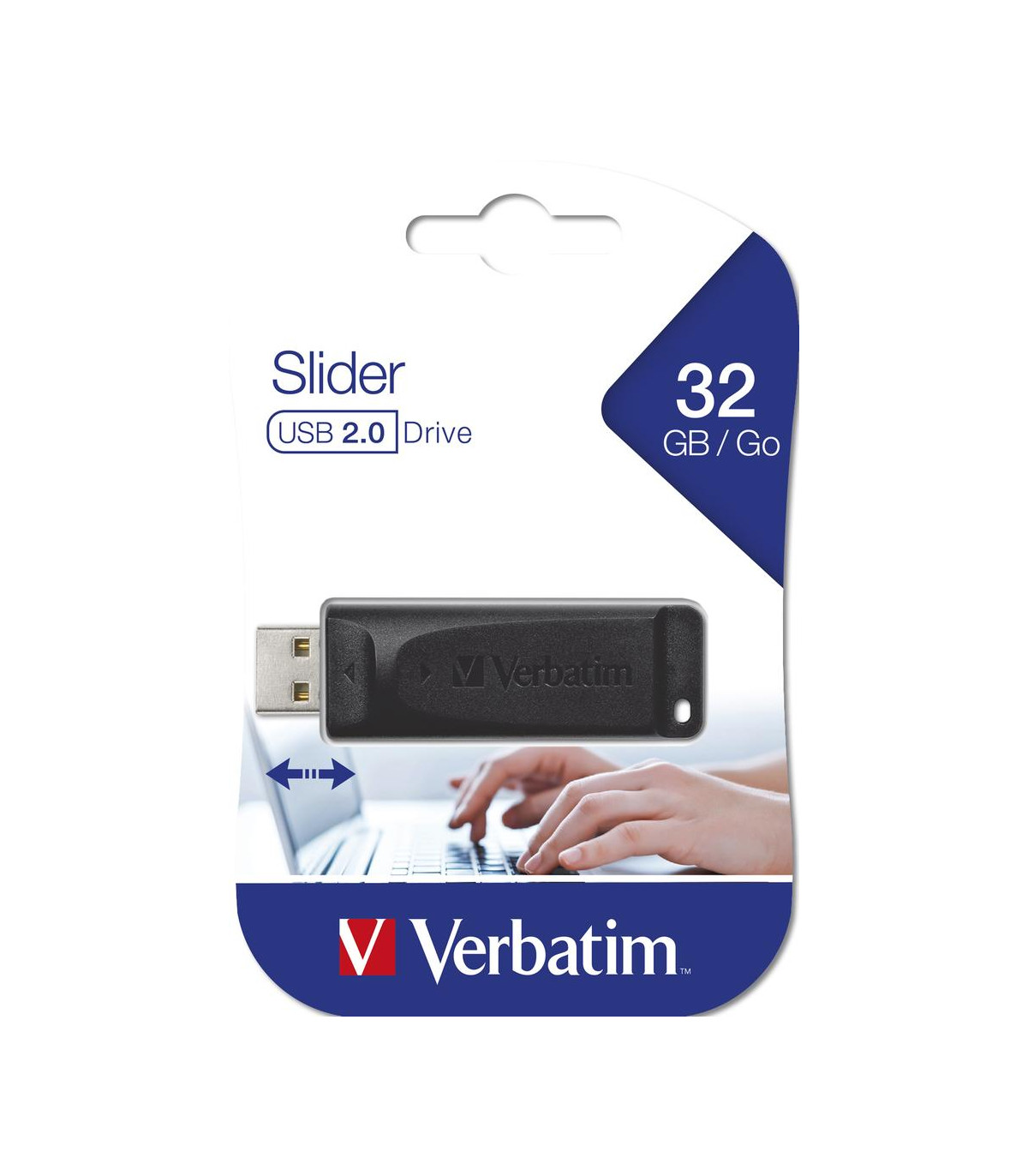 Memoria usb 2.0 verbatim storengo 32gb negro