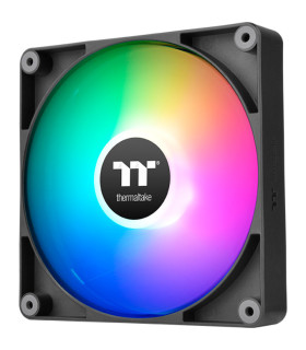 Ventilador caja inverso thermaltake ct140 argb 2x 140mm negro