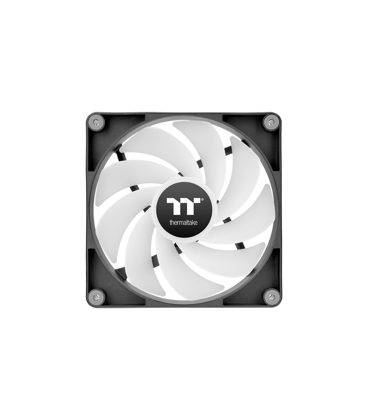 Ventilador caja inverso thermaltake ct140 argb 2x 140mm negro