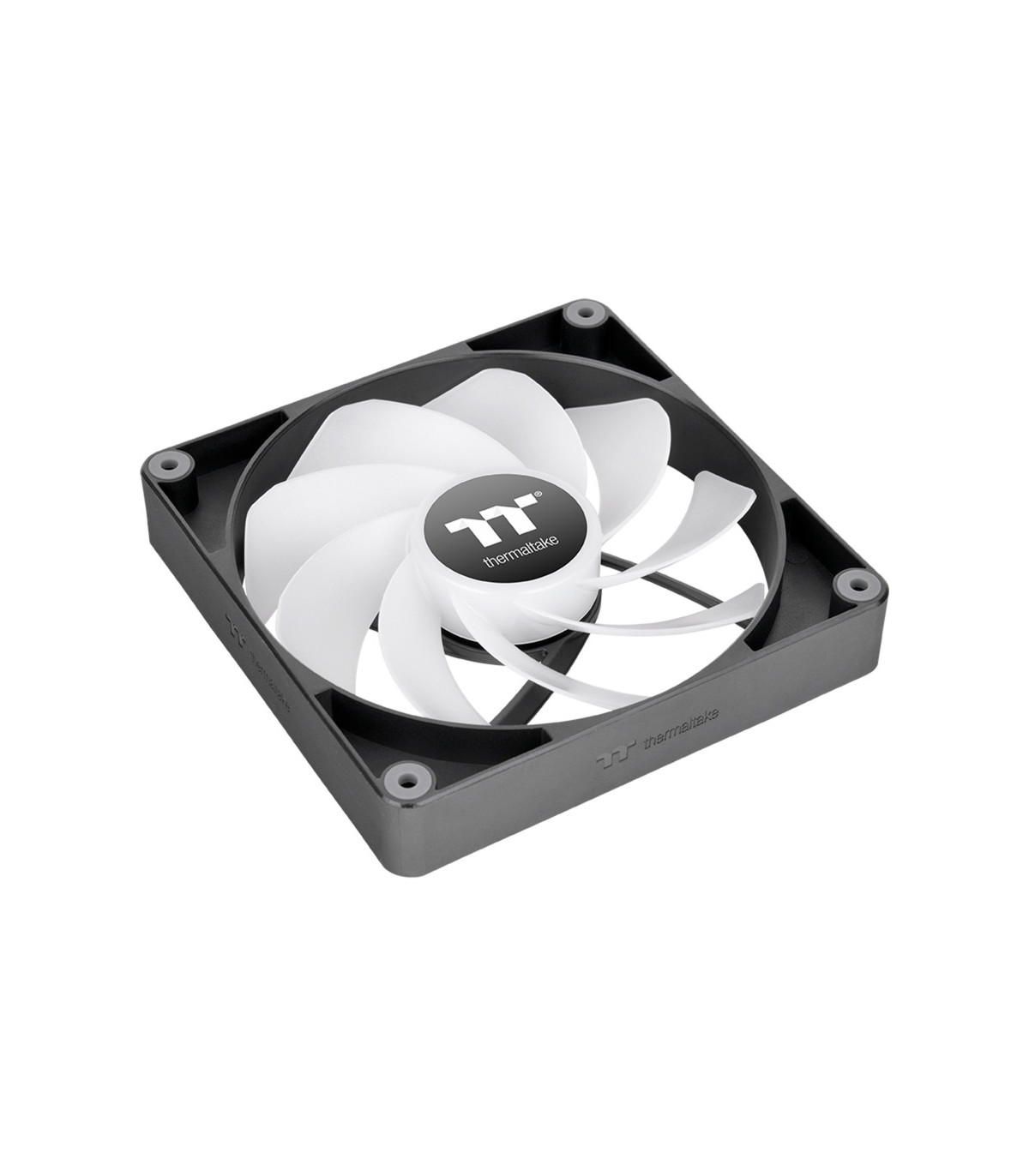 Ventilador caja inverso thermaltake ct140 argb 2x 140mm negro