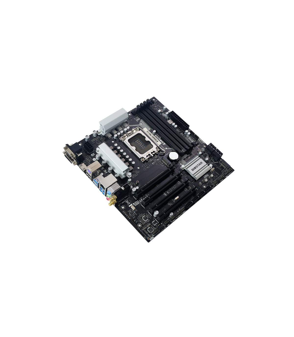 Placa base biostar b760mxc pro matx -  4xddr5 -  8x sata3 lga 1700