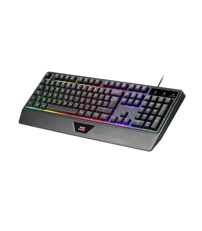 Teclado + raton mars gaming mcp124es rgb negro