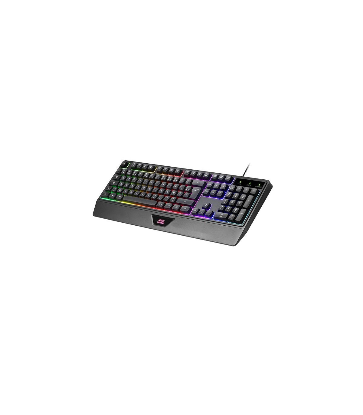 Teclado + raton mars gaming mcp124es rgb negro