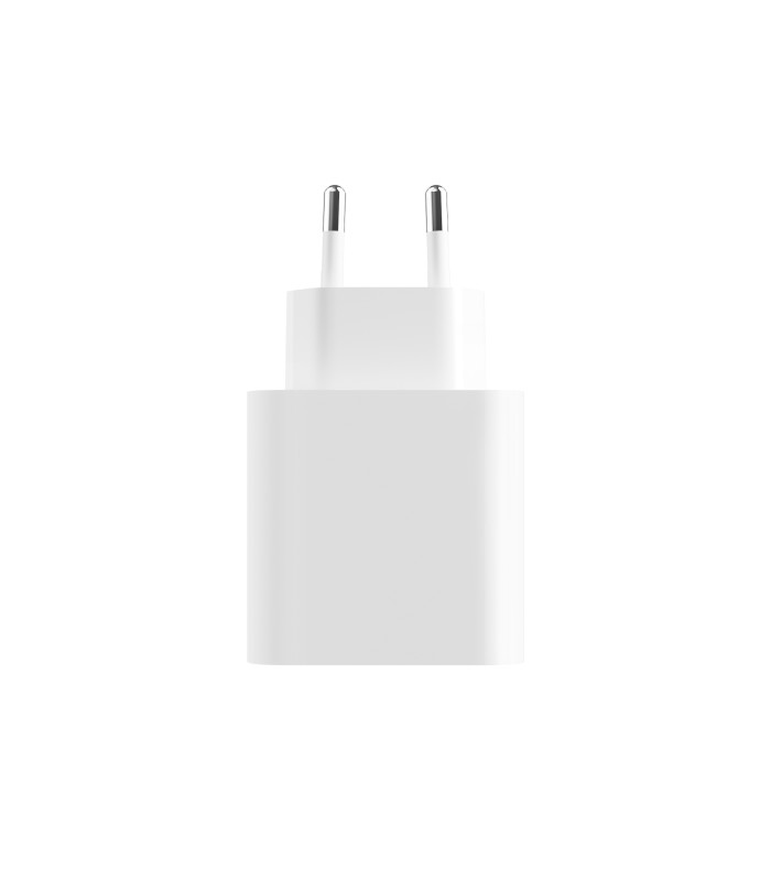 Cargador de pared xiaomi mi dual usb tipo a - usb tipo c - 33w - blanco