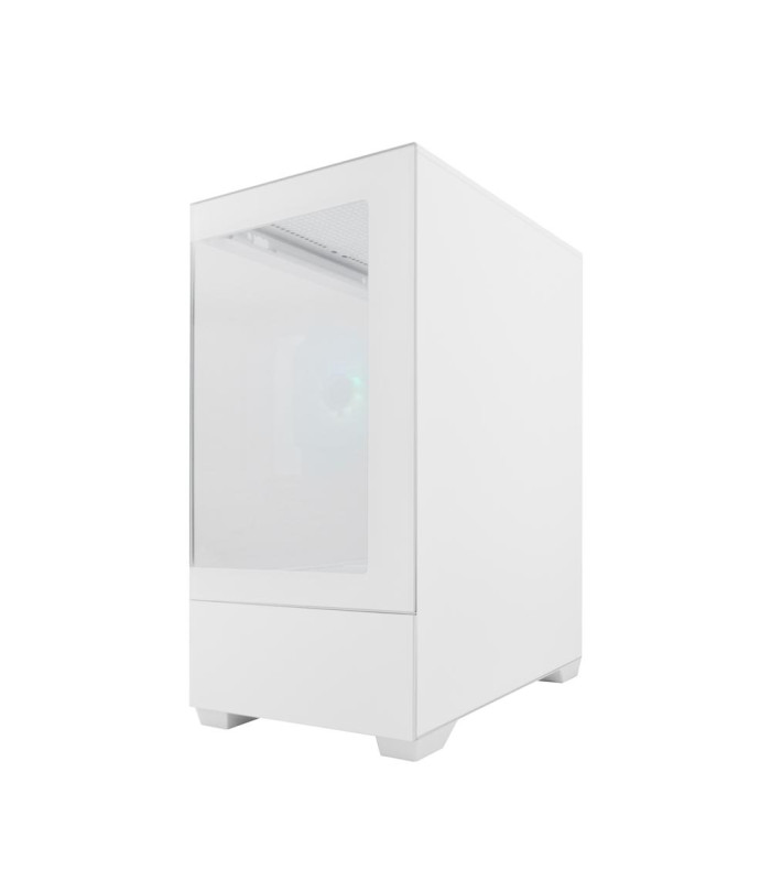 Caja ordenador gaming coolbox gm200 vision lite matx argb cristal templado blanco