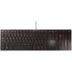 Teclado cherry kc 6000 slim ultraplano negro