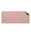 Alfombrilla logitech desk mat - studio series rosa oscuro