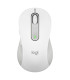 Mouse raton logitech m650 grande optico wireless inalambrico blanco crudo