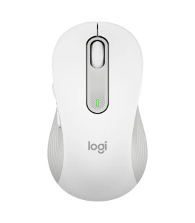 Mouse raton logitech m650 grande optico wireless inalambrico blanco crudo