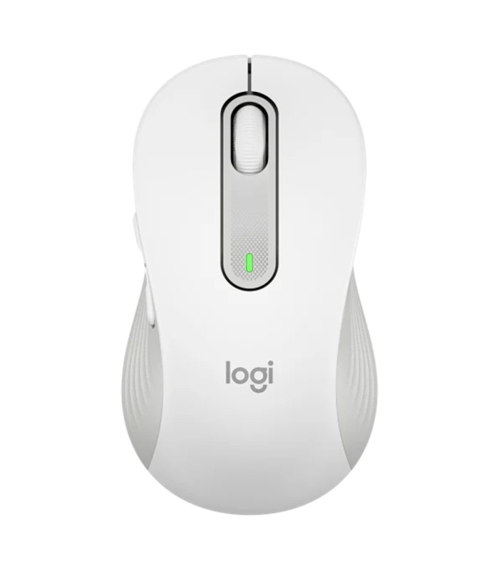 Mouse raton logitech m650 grande optico wireless inalambrico blanco crudo