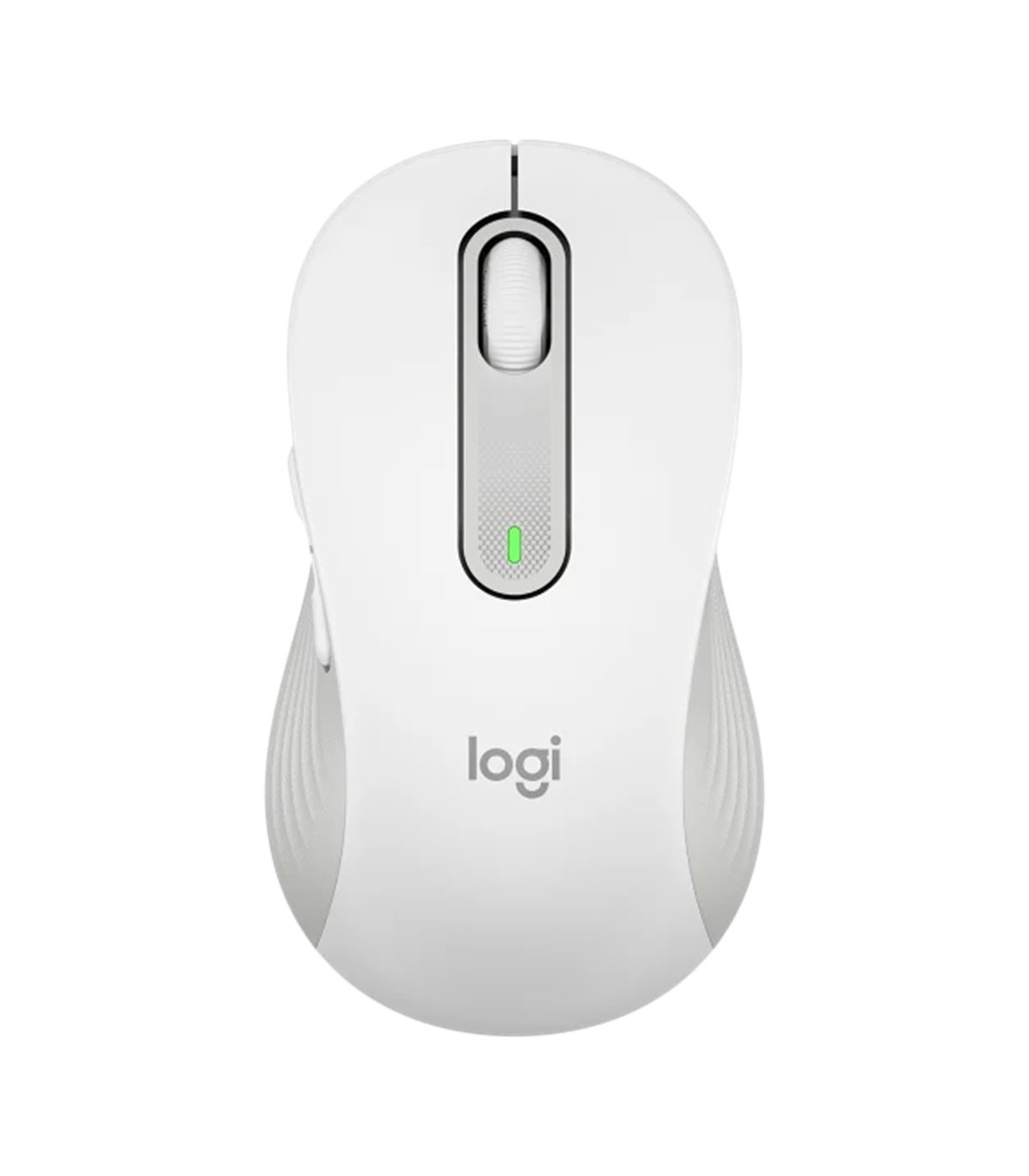 Mouse raton logitech m650 grande optico wireless inalambrico blanco crudo