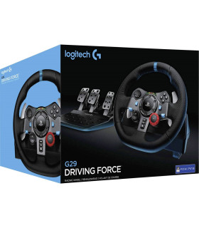 Volante logitech g29 gaming driving force racing wheel for playstation