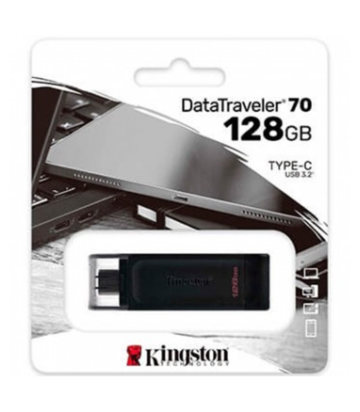 Memoria usb tipo c kingston 128 gb datatraveler 70