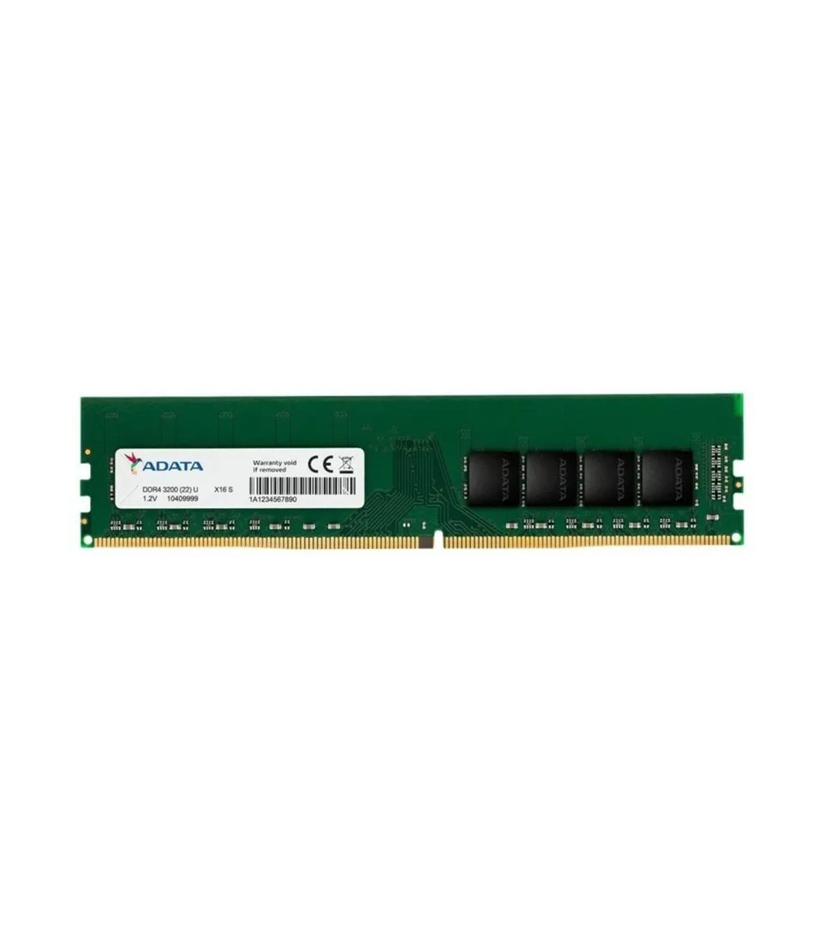 Memoria ram ddr4 16gb adata udimm 3200 mhz