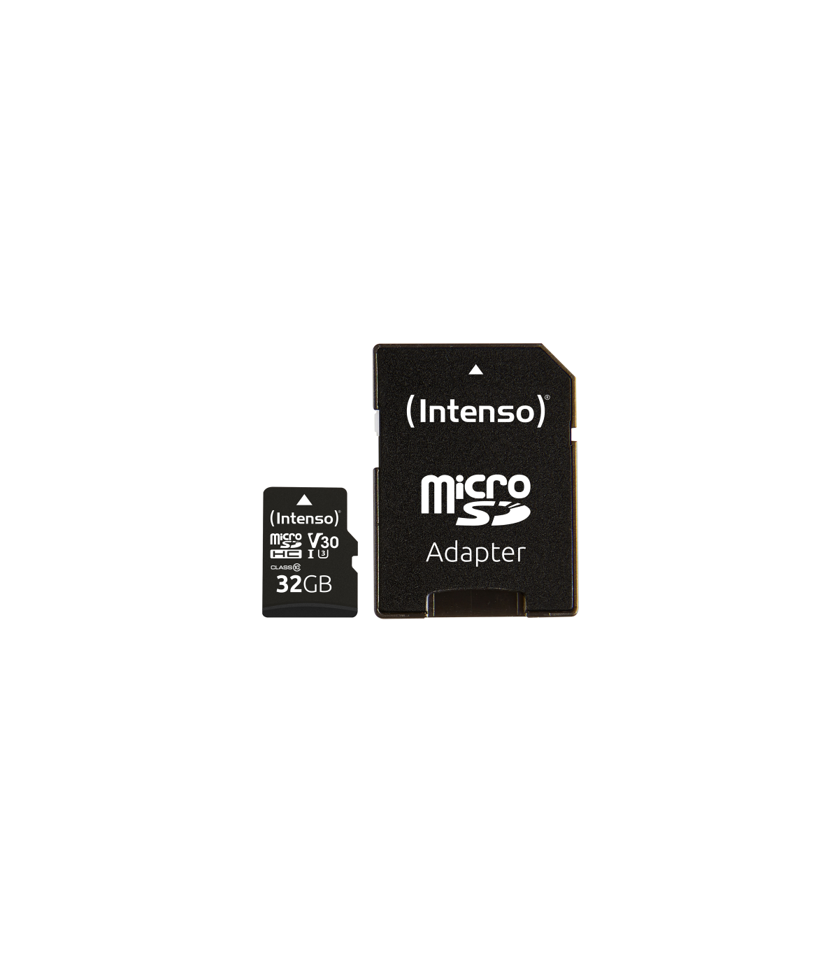 Tarjeta memoria micro sd intenso 32gb profesional v30 + adaptador sd