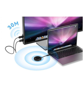Transmisor usb - c a hdmi wireless conceptronic atheric01b 5ghz 30m 1080p 60hz