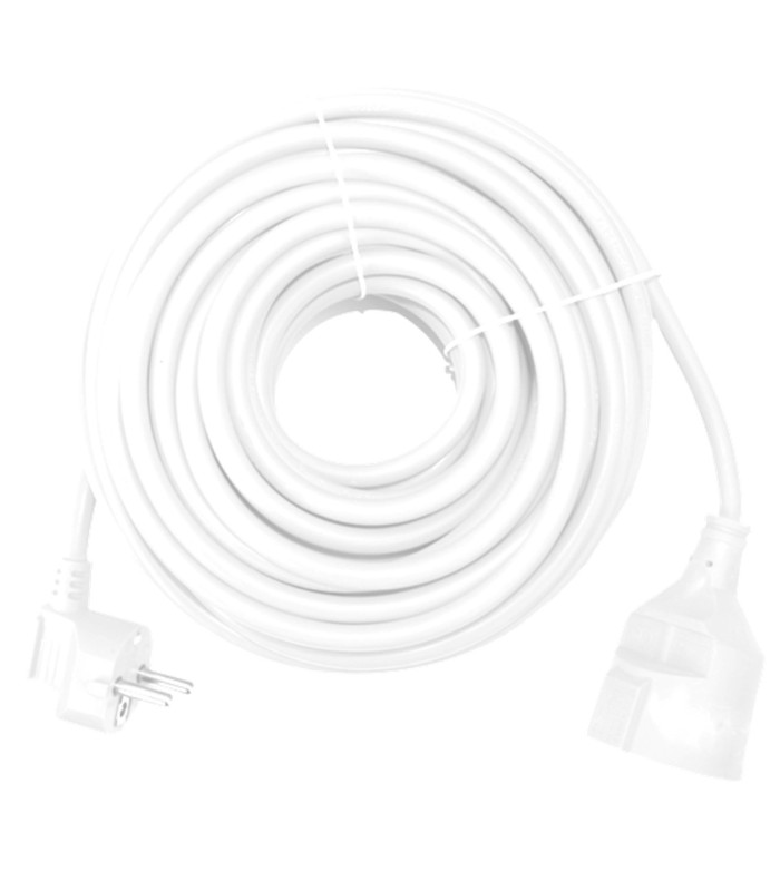 Cable prolongador de corriente silver electrics 10m -  3x 1.5mm -  250v -  16a -  3.500w -