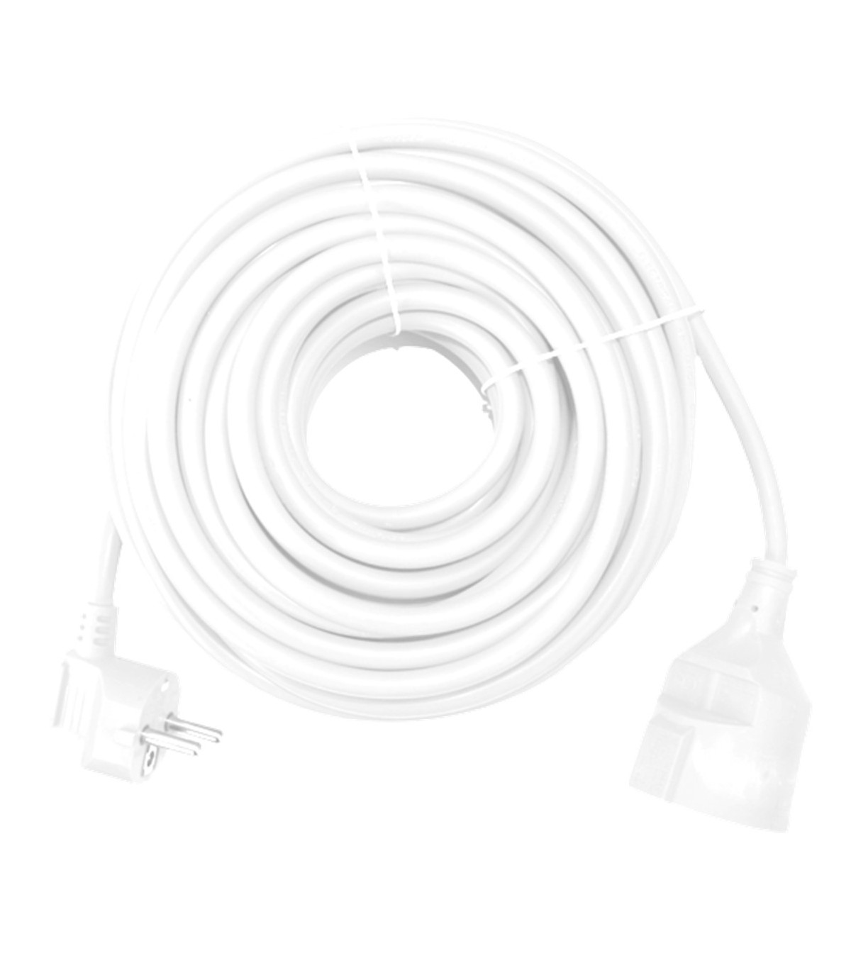 Cable prolongador de corriente silver electrics 10m -  3x 1.5mm -  250v -  16a -  3.500w -