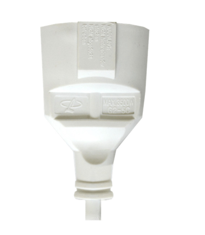 Cable prolongador de corriente silver electrics 10m -  3x 1.5mm -  250v -  16a -  3.500w -