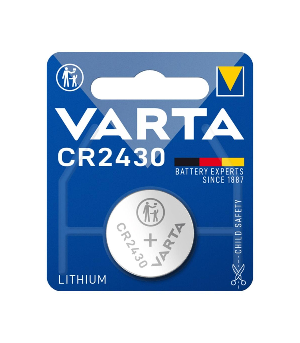 Blister pilas varta litio boton 3v cr2430