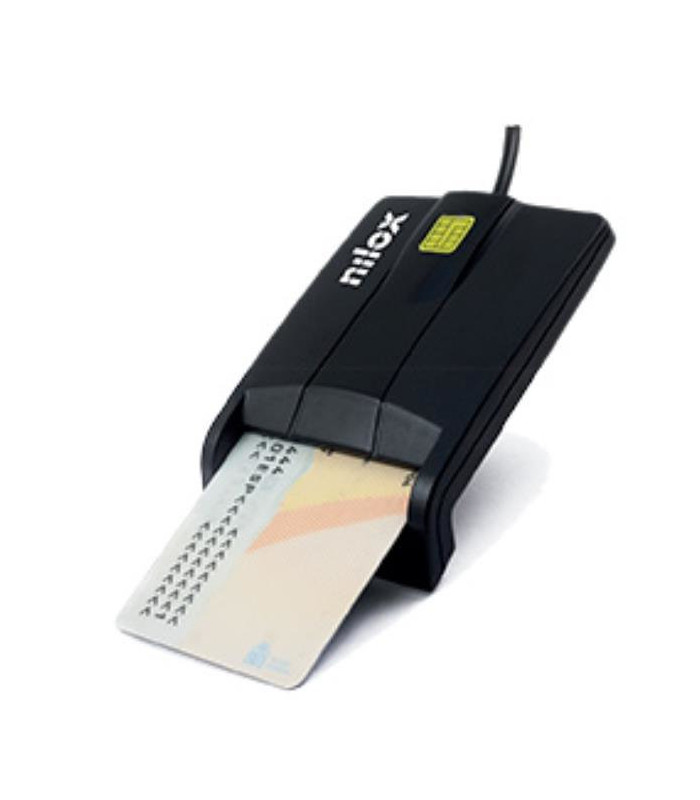 Lector dni electronico nilox negro