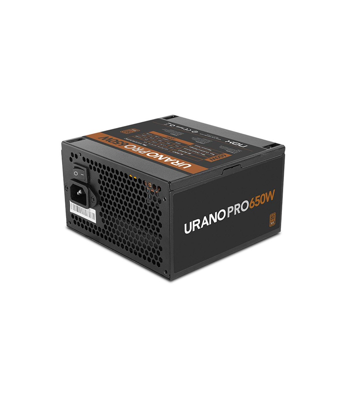 Fuente alimentacion nox urano pro gaming atx 650w
