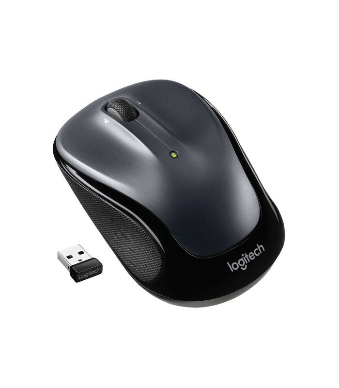 Raton inalambrico logitech m325s plata oscuro