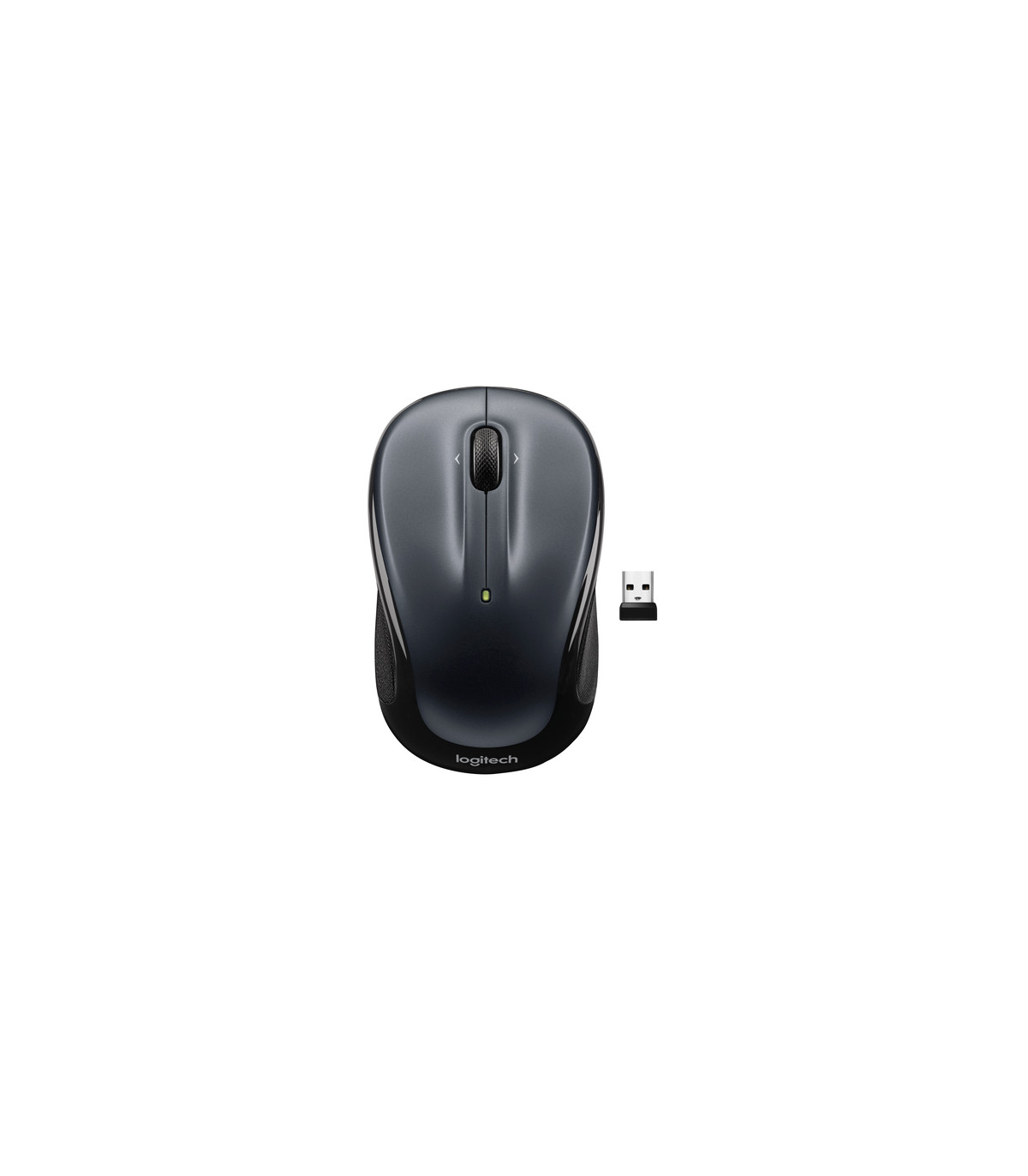Raton inalambrico logitech m325s plata oscuro