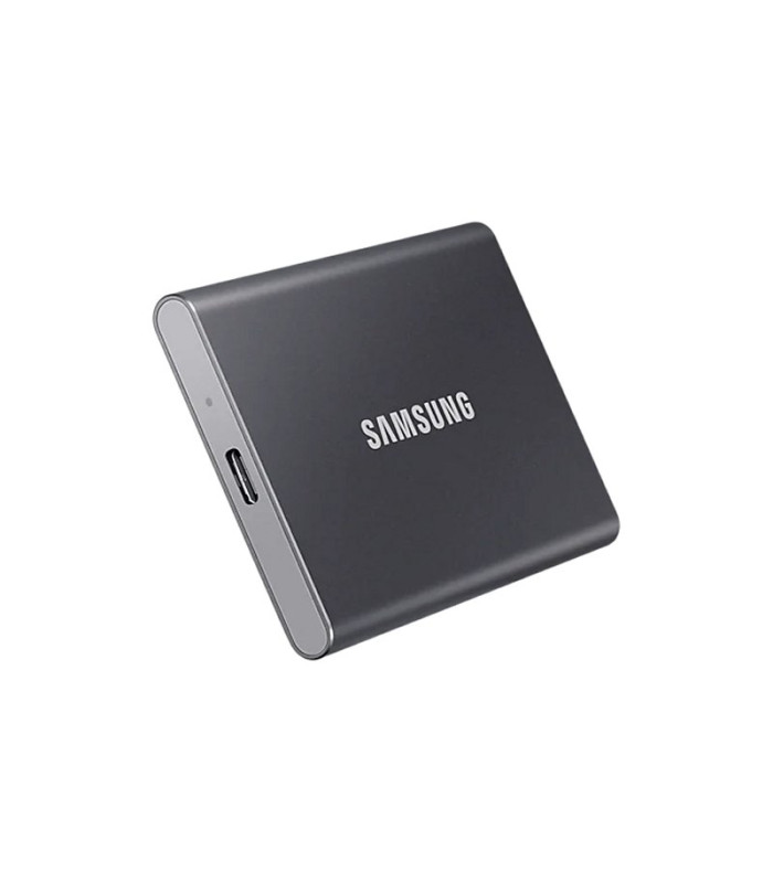 Disco duro externo ssd samsung 2tb pssd t7 nvme externo gris usb tipo c
