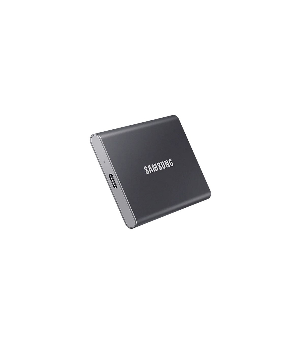 Disco duro externo ssd samsung 2tb pssd t7 nvme externo gris usb tipo c