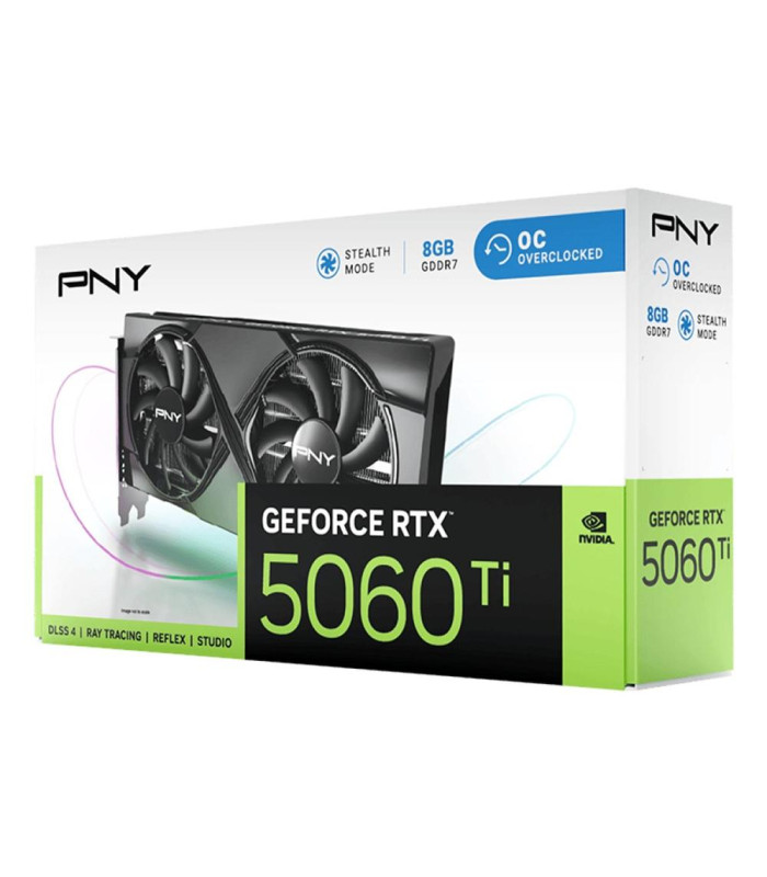 Tarjeta grafica pny rtx 5060 ti 8gb gddr7 oc