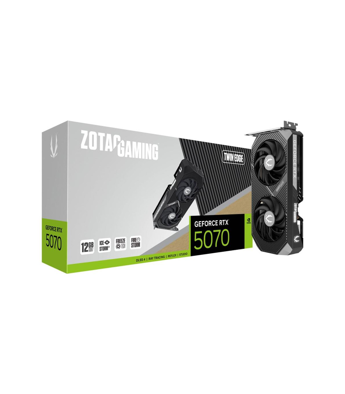 Tarjeta grafica zotac gaming 5070 twin edge 12gb gddr7