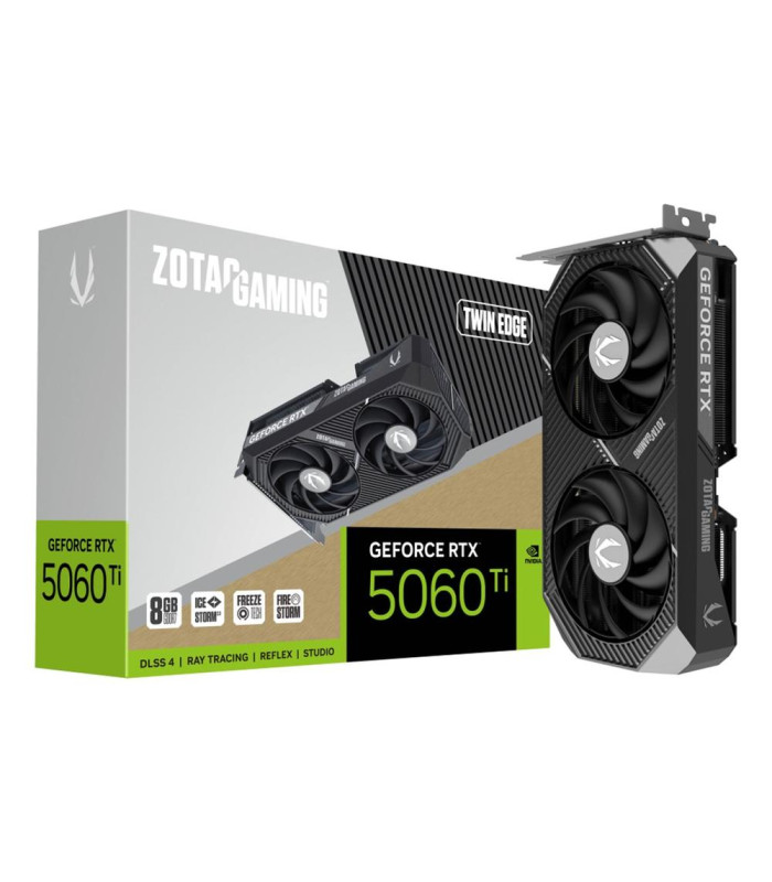 Tarjeta grafica zotac rtx 5060ti twin edge 8gb gddr7