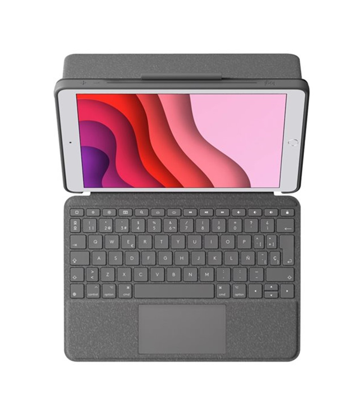 Funda logitec combo touch con teclado para apple 10.2 pulgadas (7ª y 8ª generacion)
