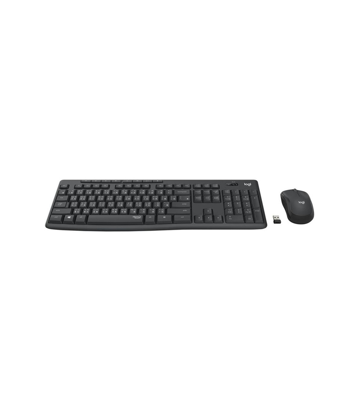Teclado + mouse logitech mk295 inalambrico portugues