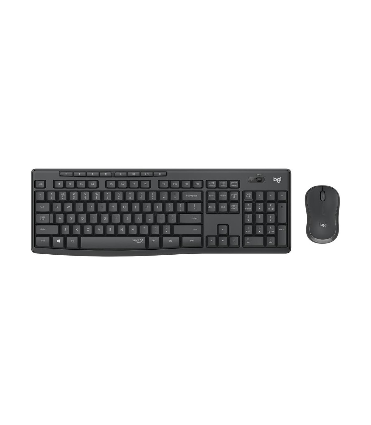 Teclado + mouse logitech mk295 inalambrico portugues