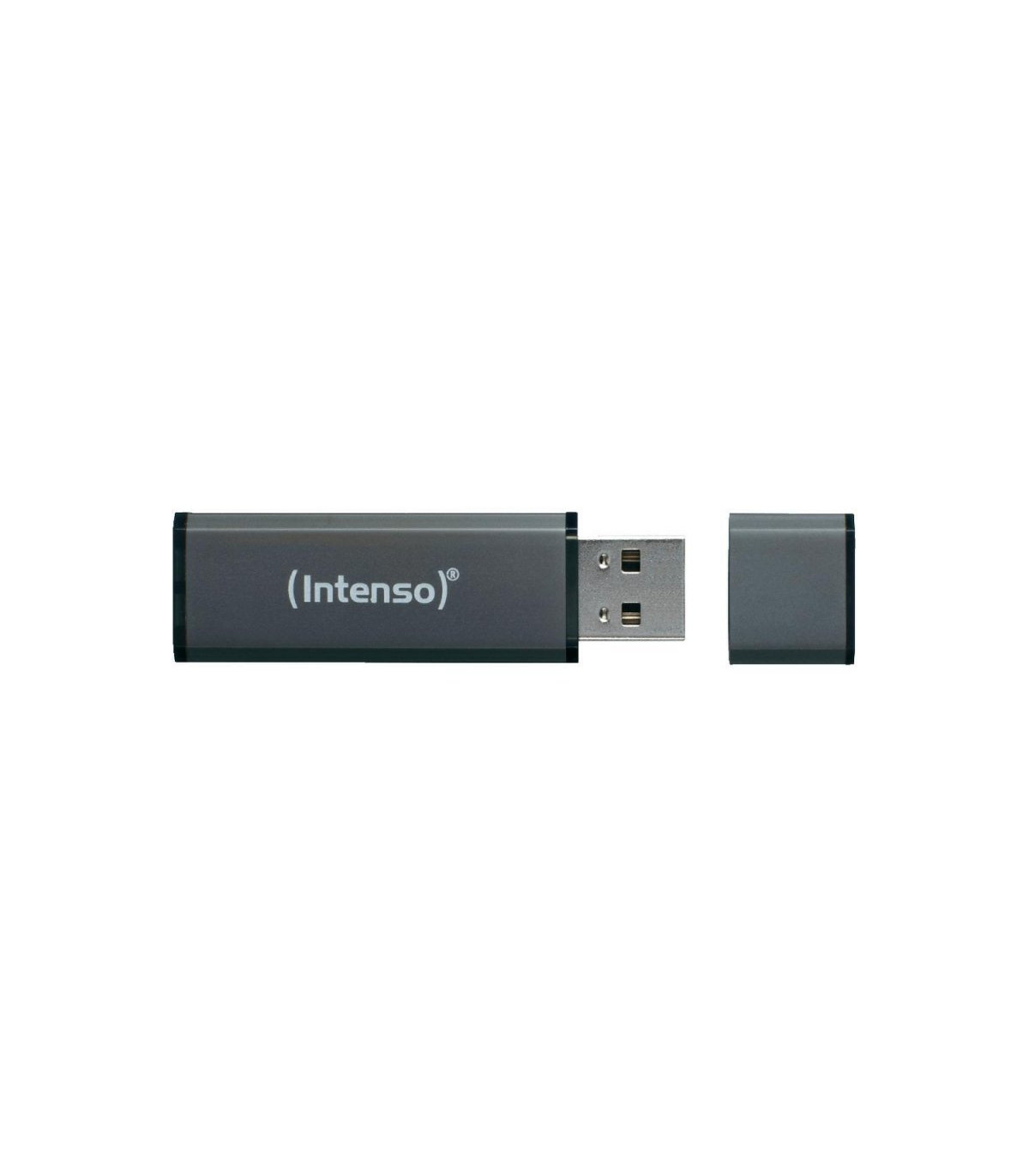 Memoria usb 2.0 intenso alu line 8gb aluminio antracita