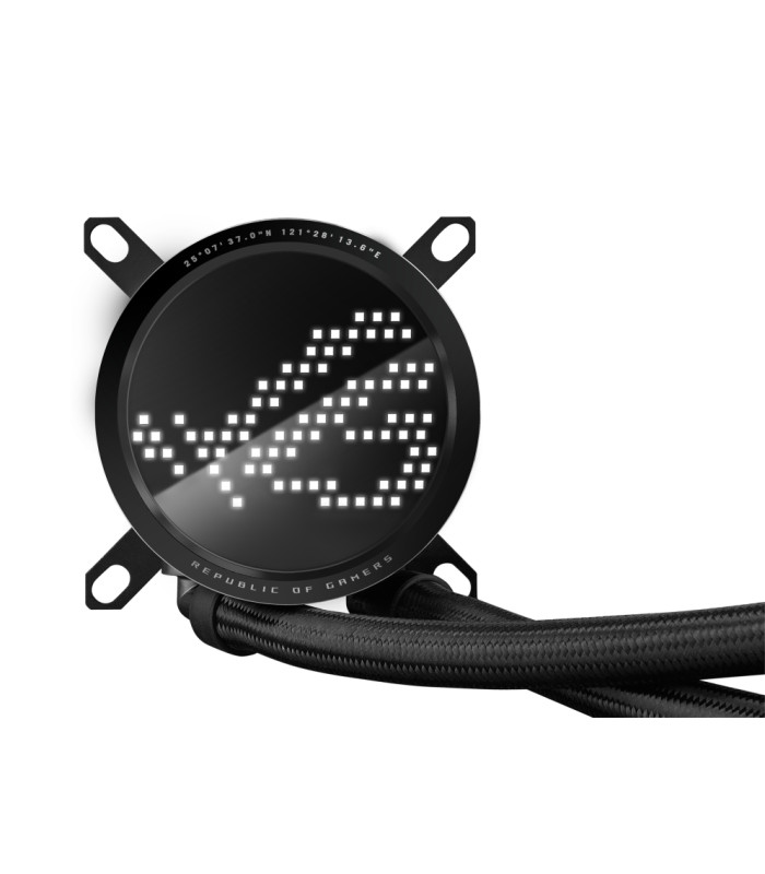 Kit refrigeracion liquida asus rog ryuo iii 240argb  all in one 2 ventiladores 120mm gaming