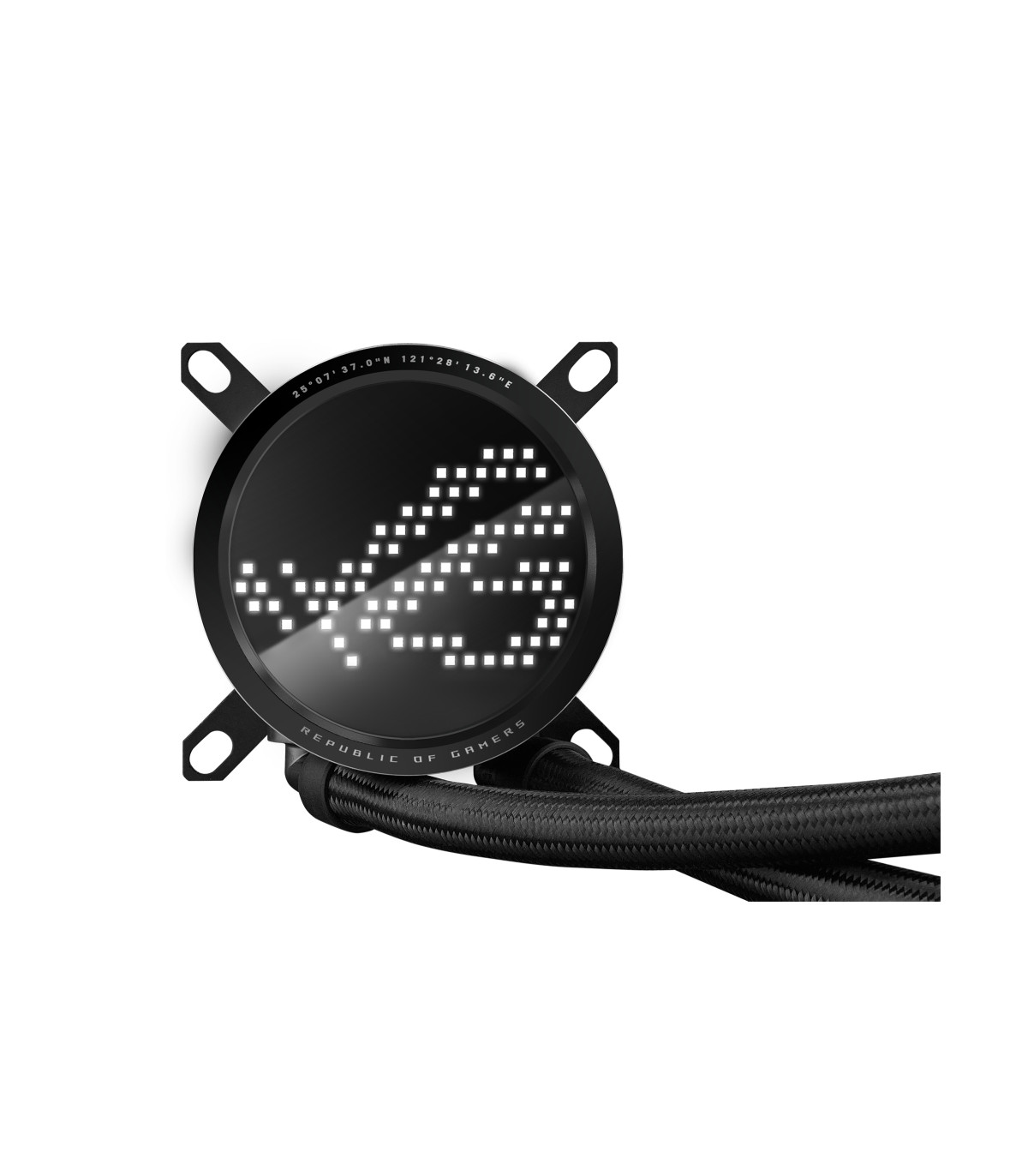 Kit refrigeracion liquida asus rog ryuo iii 240argb  all in one 2 ventiladores 120mm gaming