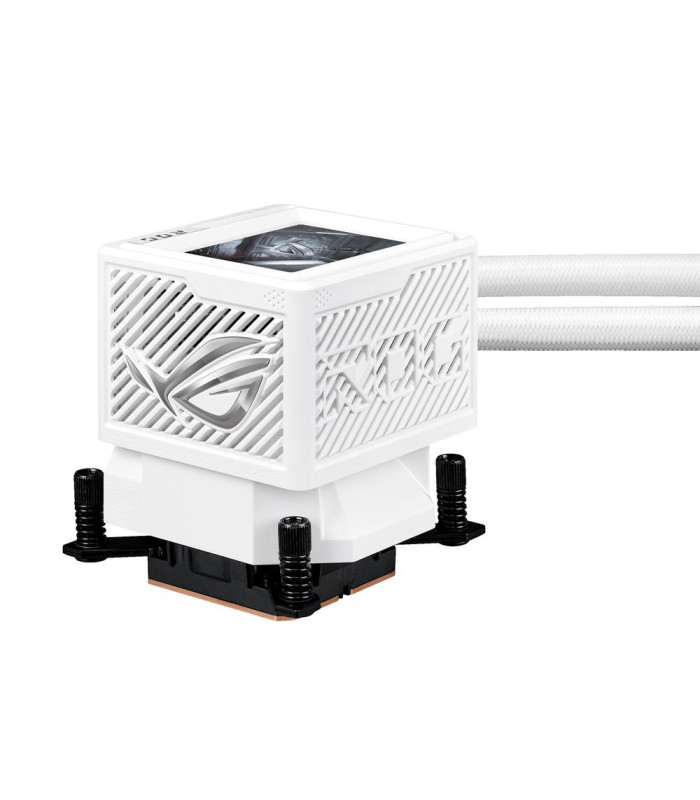 Kit refrigeracion liquida asus rog ryujin iii 360 argb extrema 3x 120mm blanca