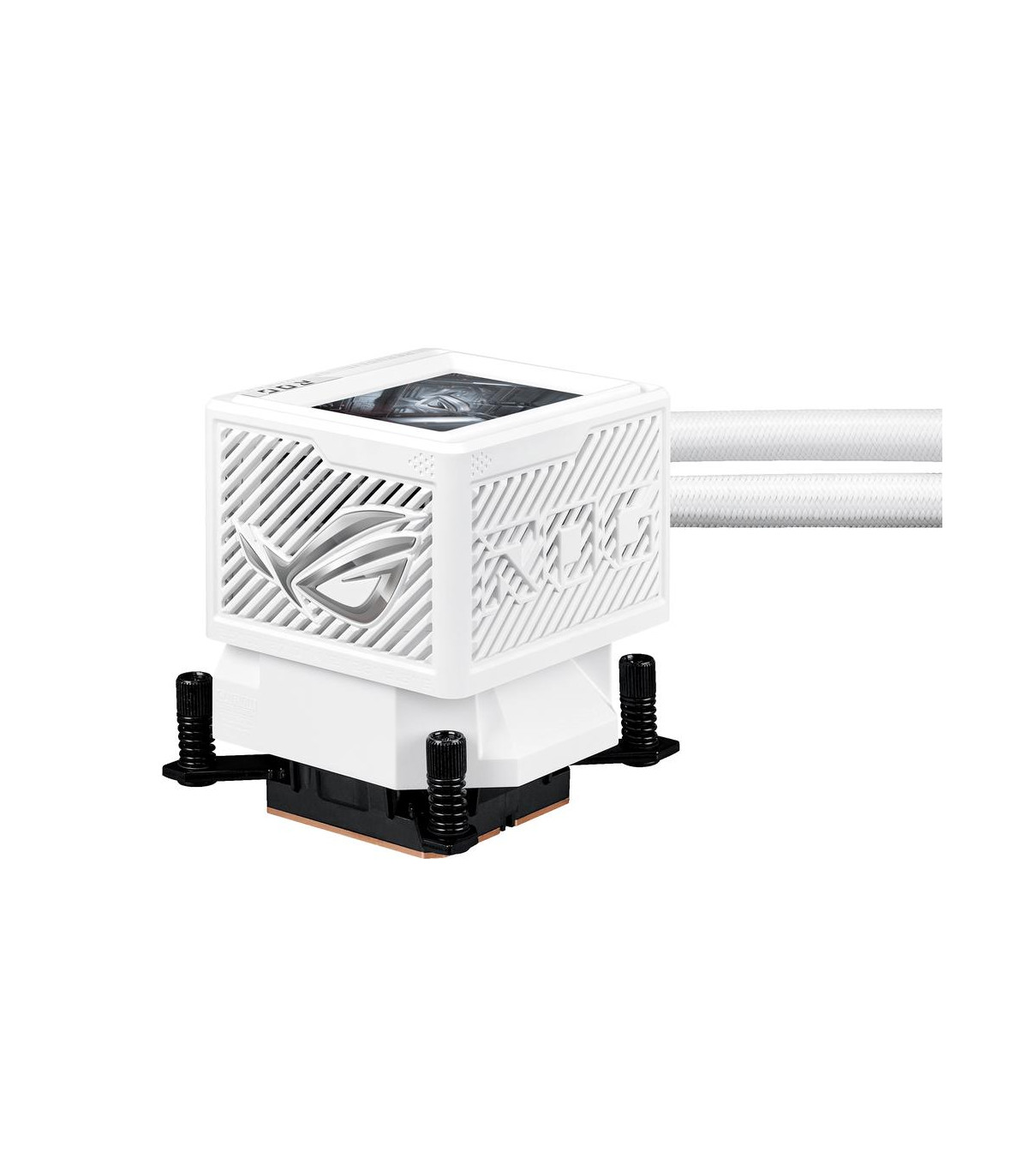 Kit refrigeracion liquida asus rog ryujin iii 360 argb extrema 3x 120mm blanca